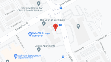 Court at Barrhaven in google map