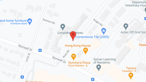 Map of the neighborhood around Longlake Chateau