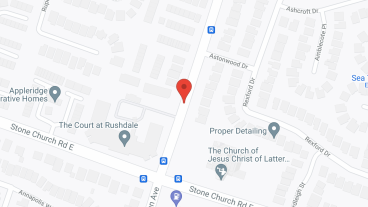 Court at Rushdale in google map