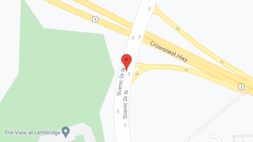 View at Lethbridge in google map