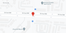 Churchill Manor in google map
