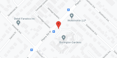 Burlington Gardens in google map