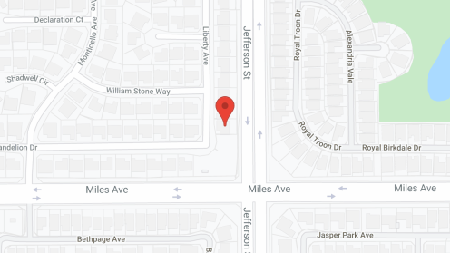 Map of the neighborhood around Monticello Senior Care in La Quinta