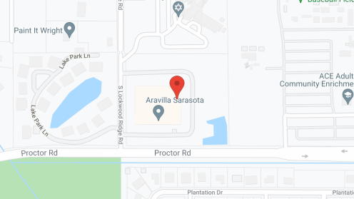 Map of the neighborhood around Aravilla Sarasota Memory Care