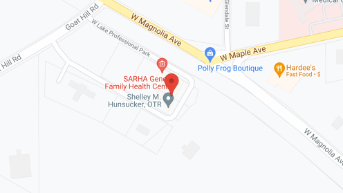 Map of the neighborhood around Westbrook Assisted Living