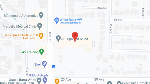 Map of the neighborhood around Peninsula Retirement Residence