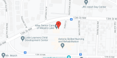 Allay Senior Care Of Meyers Lake in google map