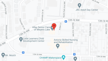 Allay Senior Care Of Meyers Lake in google map