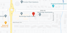 Northridge Senior Living in google map
