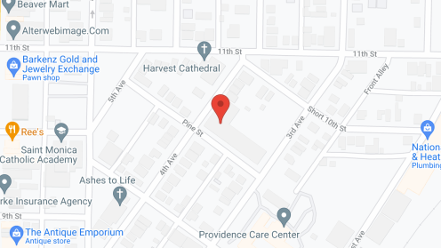 Map of the neighborhood around Beaver Falls Personal Care Home