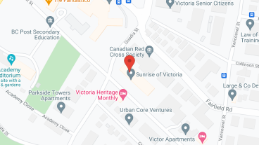 Sunrise of Victoria in google map