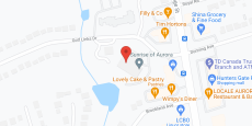 Sunrise of Aurora in google map