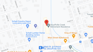 Stouffville Creek Retirement Residence in google map