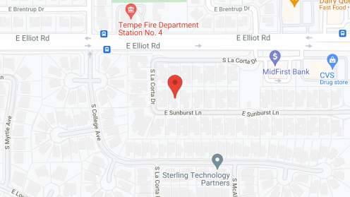 Map of the neighborhood around Elegant Care
