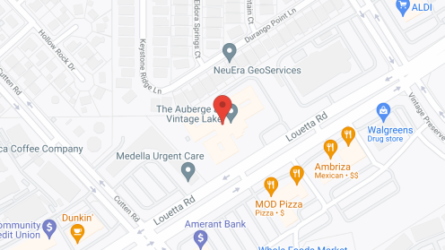 Map of the neighborhood around The Auberge at Vintage Lake
