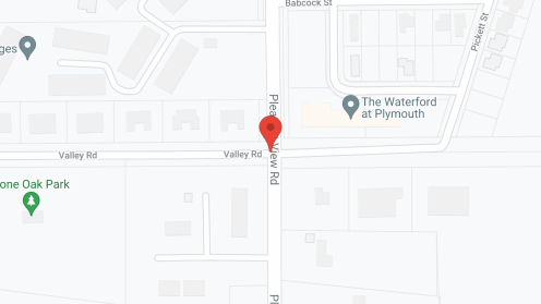 Map of the neighborhood around The Waterford at Plymouth