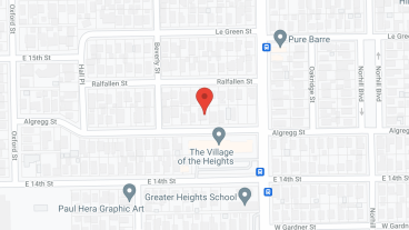 The Village of the Heights in google map