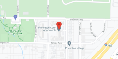 Princeton Court Senior in google map