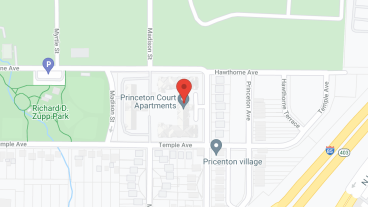 Princeton Court Senior in google map