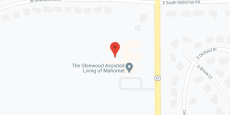 The Glenwood Assisted Living of Mahomet in google map