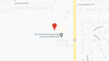 The Glenwood Assisted Living of Mahomet in google map