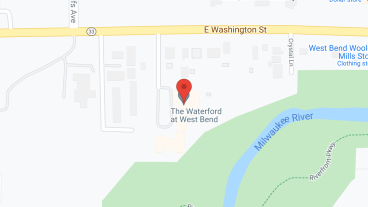 The Waterford at West Bend in google map