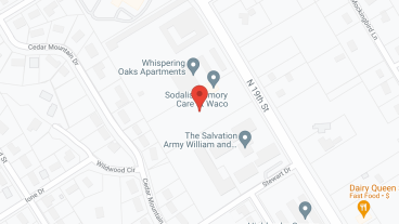 Mercy House Waco in google map