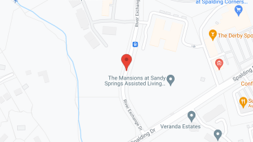 The Mansions at Sandy Springs Senior Independent Living in google map