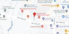 Belmont Village Hunters Creek in google map
