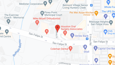 Belmont Village Hunters Creek in google map
