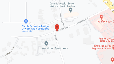 Commonwealth Senior Living at South Boston in google map