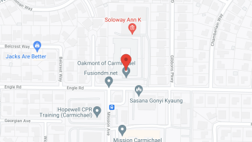 Oakmont of Carmichael in google map
