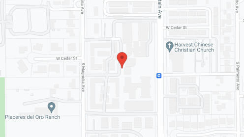 Map of the neighborhood around Inland Christian Home Inc.