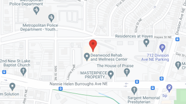 Deanwood Rehab and Wellness Center in google map