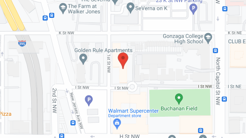 Map of the neighborhood around J B Johnson Nursing Ctr