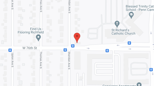 Map of the neighborhood around Cecilia's Place