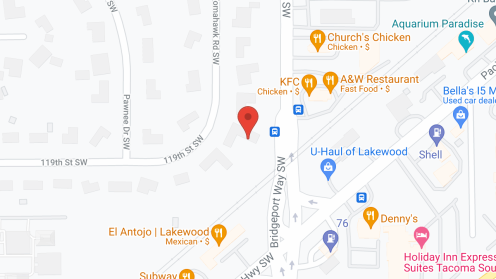 Map of the neighborhood around Evergreen Care Home LLC