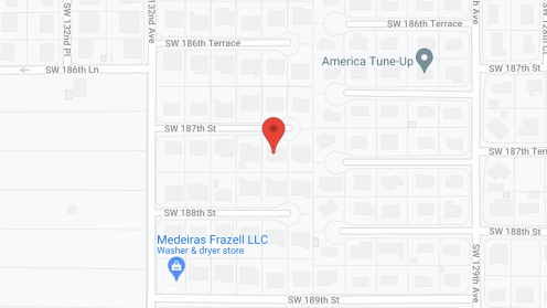Map of the neighborhood around AM Sweet Home