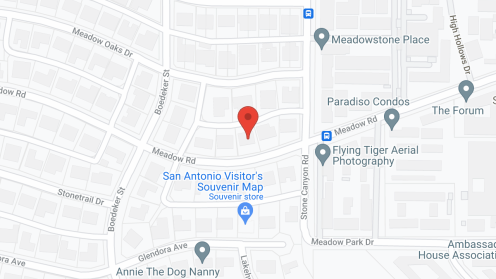 Map of the neighborhood around The Jackson at Meadow