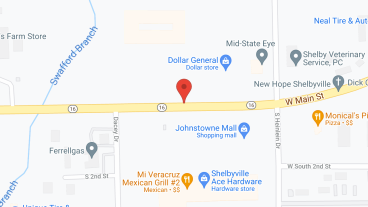 Villas of Holly Brook Shelbyville in google map