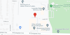 Villas of Holly Brook Effingham in google map