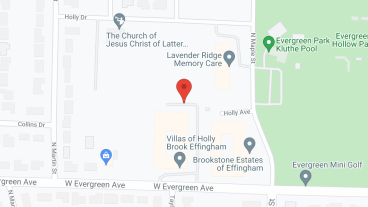 Villas of Holly Brook Effingham in google map