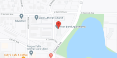 River Bend Apartments in google map