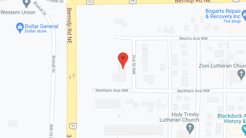 Map of the neighborhood around Blackduck Apartments