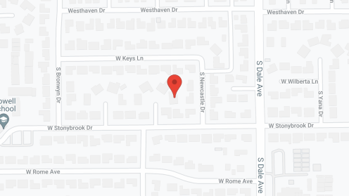 Map of the neighborhood around Blessings Senior Care