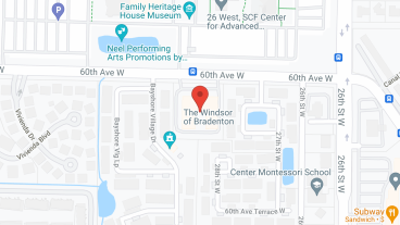 The Windsor of Bradenton in google map