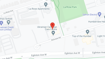 Ukrainian Canada Care Ctr in google map
