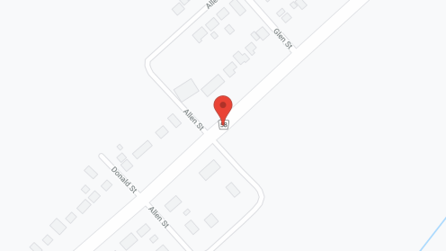 Map of the neighborhood around Three Maples Retirement Home