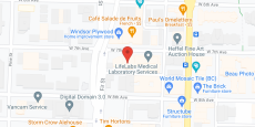 Terraces on 7th in google map