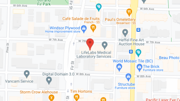 Terraces on 7th in google map
